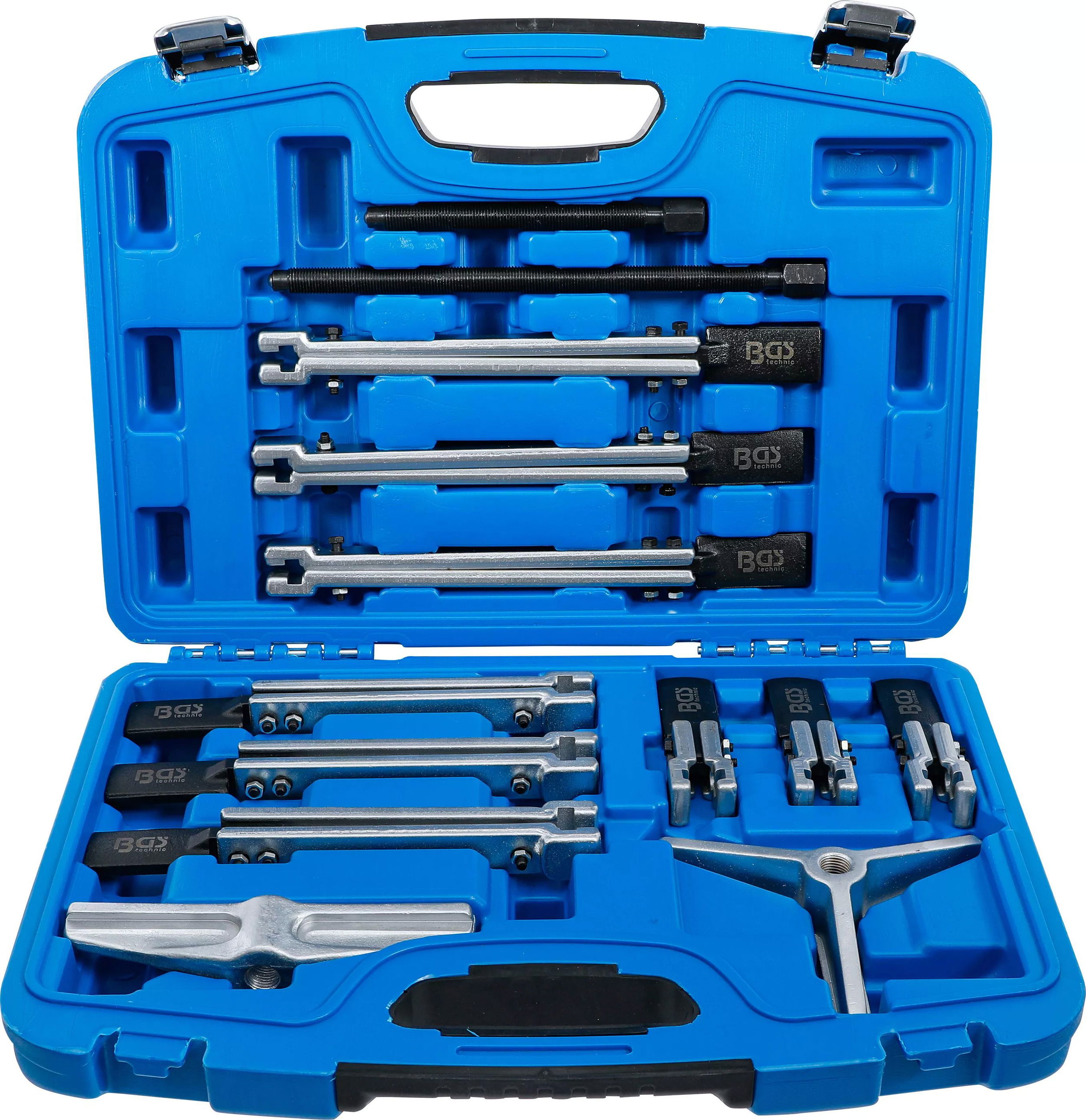 BGS Technic 9-7760 két- és háromkörmös csúszószáras csapágylehúzó készlet, 35-135 mm termék fő termékképe