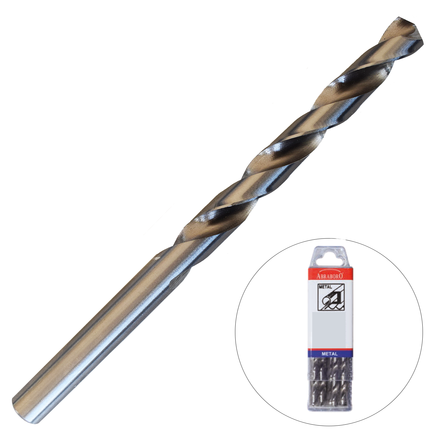 Abraboro 3.7 x 70 / 39 mm HSS-GS fémfúró X-Pack, 10 db/csomag termék fő termékképe