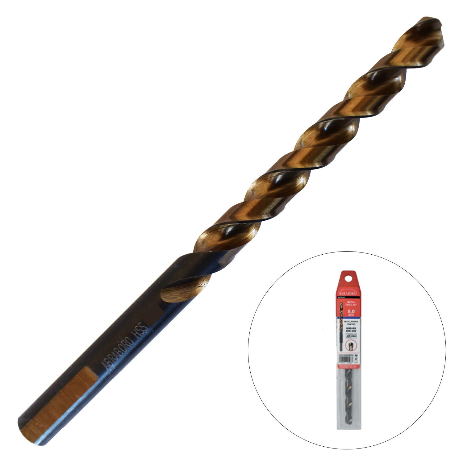 Abraboro 13 x 151 / 101 mm MULTISPEED HSS-GS fémfúró háromszög szárral, EV-Pack termék fő termékképe