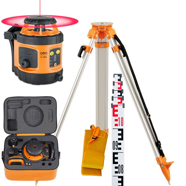 geo-FENNEL FL 190A önbeálló forgólézer készlet 1 termék fő termékképe