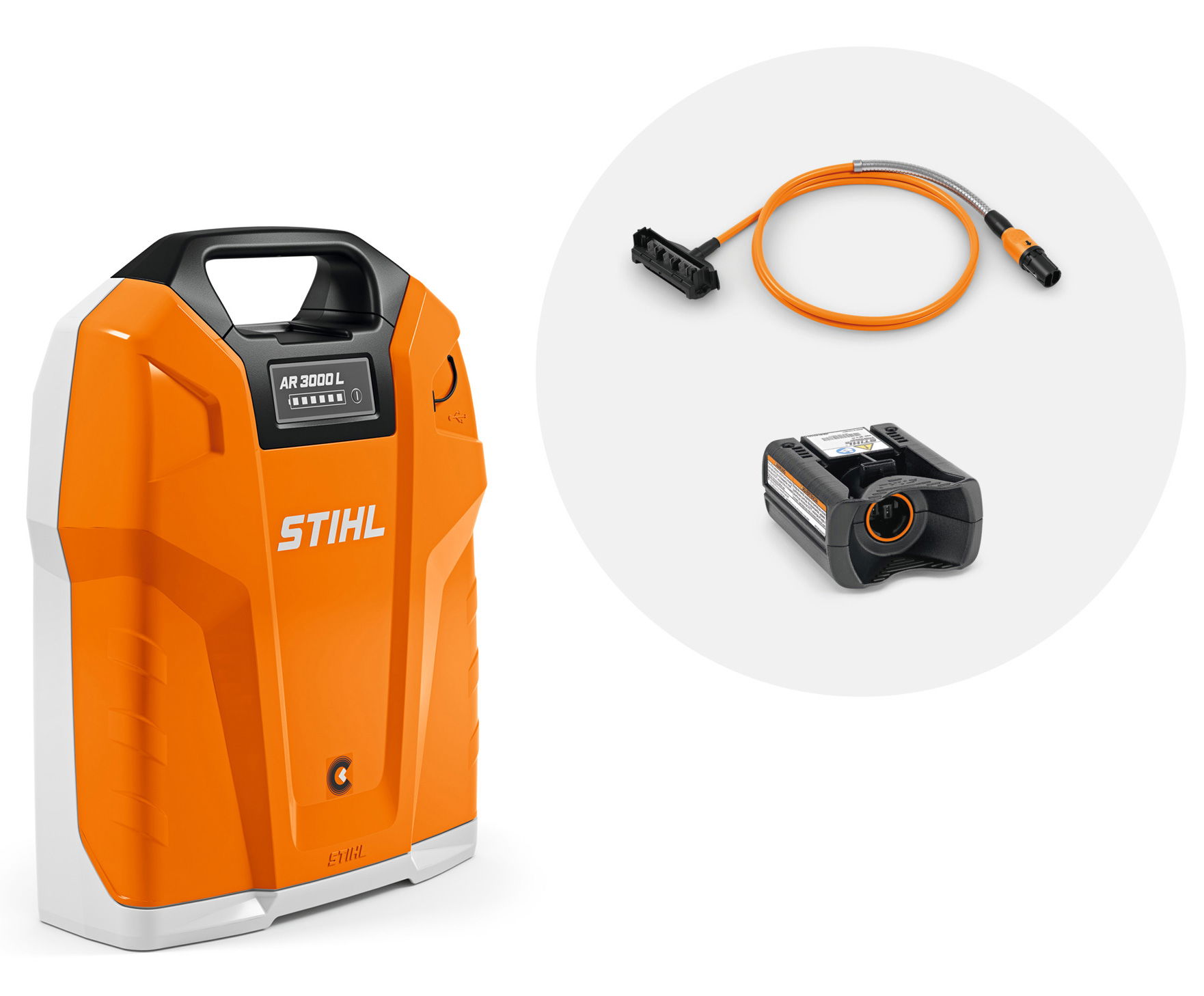 STIHL AR 3000 L háti Li-ion akkumulátor szett, 36 V, 41.2 Ah termék fő termékképe