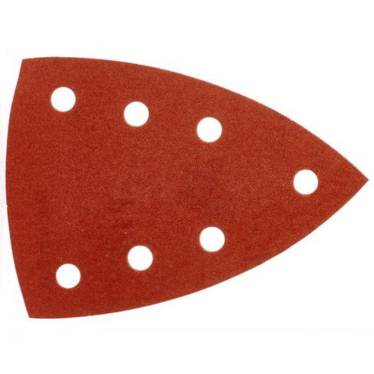 Milwaukee Tépőzáras delta csiszolólap, 100x147 mm, 7 lyukú, 240-es finomság, 10 db/csomag termék fő termékképe