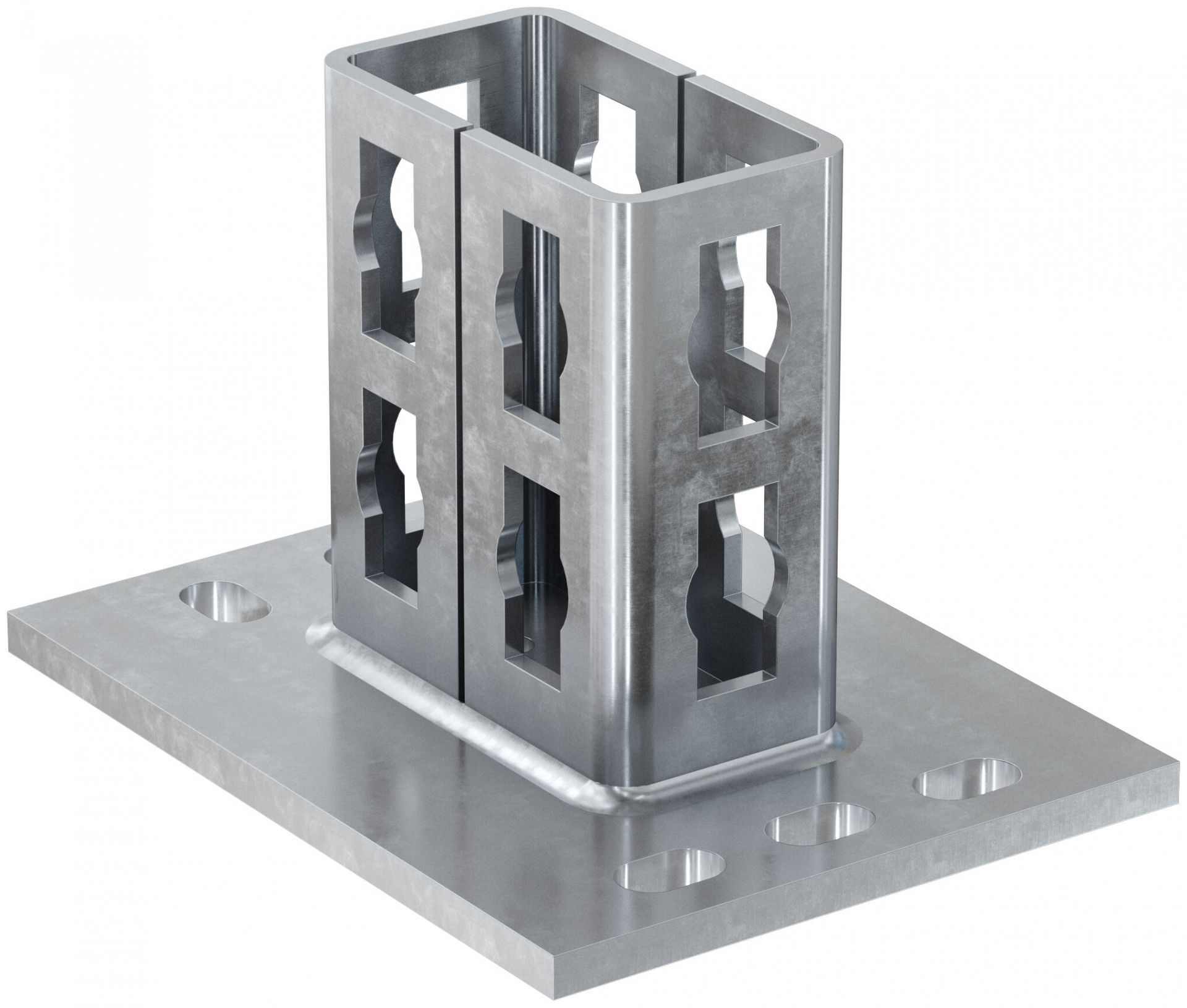 Fischer PSF 82 R korrózióálló acél átmenőszerelésű nyerges tartóelem, 5 db/csomag termék fő termékképe